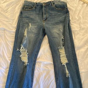 New Split Flare Jeans